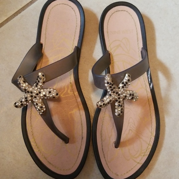 Nine West Shoes - Nine West Starfish Beach Slide 8m